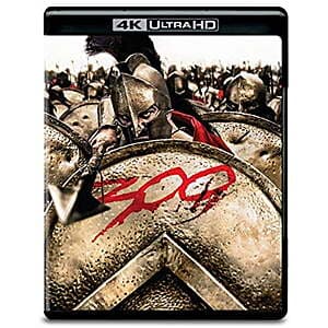 300 (4K Ultra HD + Blu-ray + Digital) $12