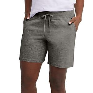 Hanes Women's Jersey Pocket Shorts (7" Inseam, Various) from $5.50