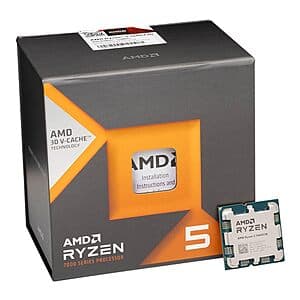 Micro Center: AMD Ryzen 5 7600X3D Raphael 4.1GHz 6C/12T Boxed Processor $200 + Free Pickup