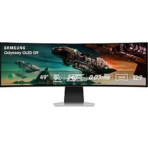 49" Samsung Odyssey G950 OLED DQHD 240Hz Curved Monitor $850 + Free Shipping