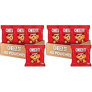 80-pk 1-oz Cheez-It Cheese Baked Snack Crackers $16.65