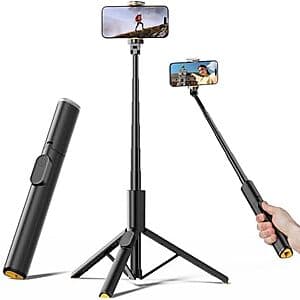 60" TODI Selfie Stick Tripod w/ Wireless Remote $10 or less