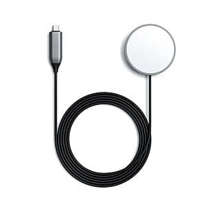 5' Satechi USB-C 7.5W Magnetic Wireless Charging Cable w/ MagSafe $6