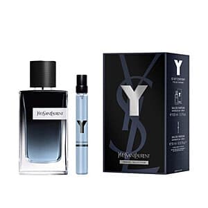 Men's 3.3oz + 0.34oz. Yves Saint Laurent Y EDP Fragrance Travel Gift Set $99.75 + Free S&H on $100+