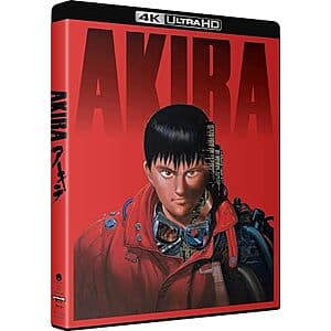 Akira (4K UHD Blu-ray + Blu-ray) $12