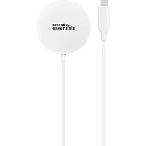 Best Buy Plus/Total via App: Best Buy essentials Magnetic 7.5W Wireless Charger $3.50 & More + Free S&H