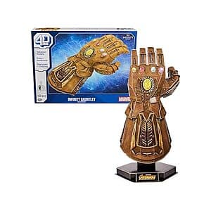 4D Build, Marvel Infinity Gauntlet 3D Puzzle Model Kit 135994 - $5.00 - Free shipping for Prime members