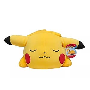 18" Pokemon Pikachu Sleeping Plush Buddy $10 + Free Shipping