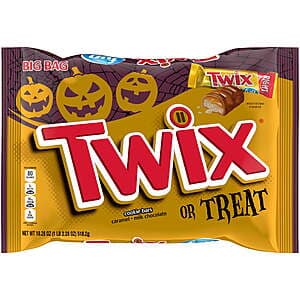 Select Areas: 18.28oz Twix Fun Size Halloween Chocolate Candy Bars $3.25