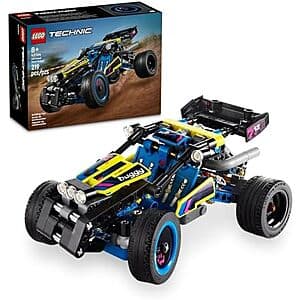 219-Pc LEGO Technic Off-Road Race Buggy Toy Car Building Set $16