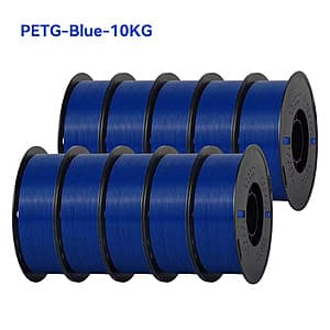 10-Pack 1kg KINGROON 1.75mm 3D Printer Filament: PLA $61.20, PETG from $57.55 + Free Shipping