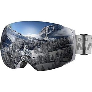OutdoorMaster Frameless Ski Goggles Pro w/ Interchangeable Lens (various) from $23.75