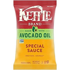 6-Oz Kettle Brand Avocado Oil Special Sauce Chips 9 for $19.15 w/ S&S