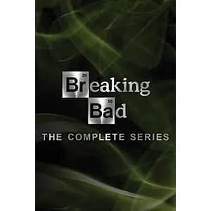 Breaking Bad: The Complete Series digital cover art featuring the show's iconic title design.