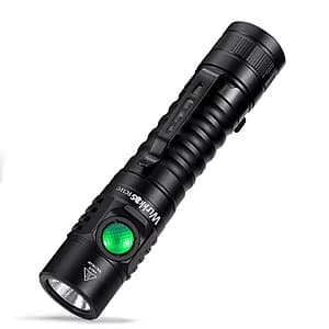 High-CRI LED bulb available in black and green finishes with 4000K and 5000K color temperature options.