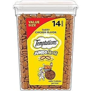 30-oz Temptations Classic Crunchy and Soft Cat Treats (various) $11 w/ Subscribe & Save