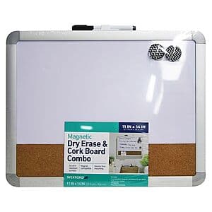 Select Walgreen's Stores: Wexford Dry Erase Board (11.42 x 13.74") $2.30 + Free Pickup Orders $10+