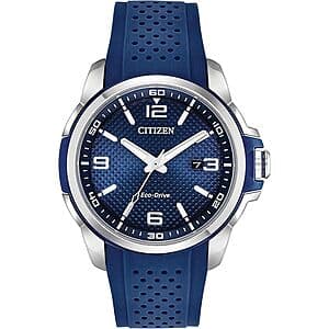44mm Citizen Men's Eco-Drive Stainless Steel Weekender Watch (Blue) $154.60 + Free S&H