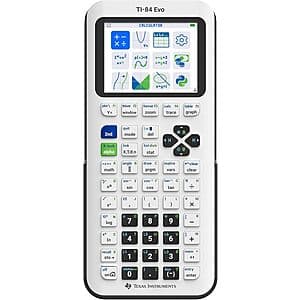 Texas Instruments TI-84 Evo Graphing Calculator $97 + Free S&H