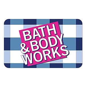 $50 Bath & Body Works eGift Card (Email Delivery) $40