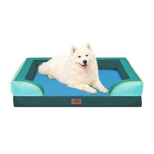 42" Comfort Expression Orthopedic Bolster Dog Bed $21,50 & More + Free S&H