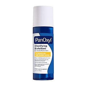4-Oz PanOxyl Clarifying Exfoliant w/ 2% Salicylic Acid $6.20 w/ S&S