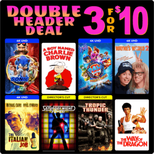 Paramount Digital 4K Films: Sonic The Hedgehog 1 or 2, Tropic Thunder, Airplane! 3 for $10 & More