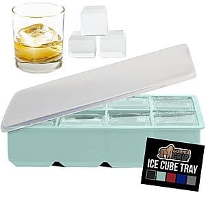 GORILLA GRIP Slow Melting Large Silicone Ice Cube Tray (Mint color) $4.45