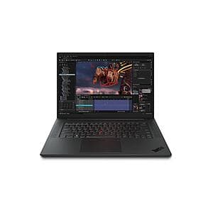 Lenovo ThinkPad P16v Laptop: Ryzen 7 PRO 7840HS, 16" 3840x2400, 16GB DDR5, 512GB SSD $1289 + Free Shipping
