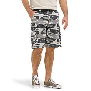 Lee Men's Dungarees New Belted Wyoming Cargo Short (Various Styles) $14.50
