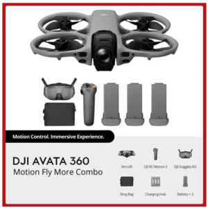 DJI Avata 360 Motion Fly More Combo w/ Goggles N3 & 3 Batteries $599.70 + Free S&H
