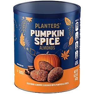 15.25oz Planters Fall Edition Pumpkin Spice Almonds $2.75