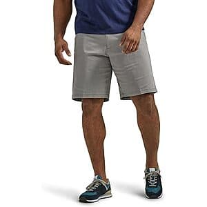 Lee Men's Big & Tall Extreme Motion Flat Front Short (4 colors, Limited Sizes) $12.10 & More