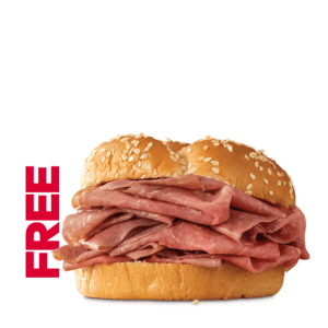 Arby's Classic French Dip & Swiss or Classic Roast Beef Sandwich Free w/ $10+ Purchase & More (Valid thru 12/1)