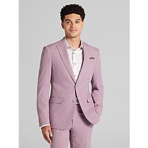 Skinny Fit Peak Lapel Suit (Dusty Rose): Jacket $58.50, Pants $25.50 & More + Free S&H $99+
