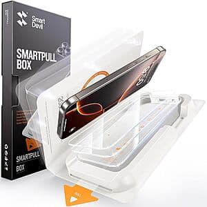 3-Pack SMARTDEVIL 9H Tempered Glass Screen Protector For iPhones 13 to 16 $4.75