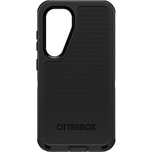 OtterBox Defender Series Pro Case for Samsung Galaxy S25 (Black) $10.10 & More + Free S&H