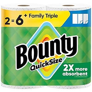 Select Household Items: Bounty, Charmin, Cascade, Hefty, Tide & More Spend $50 Get $15 Off + Free S&H