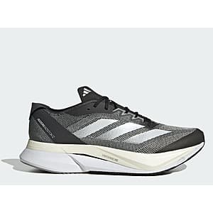 adidas Men's Adizero Boston 12 Running Shoes (Core Black / Cloud White / Carbon) $57.60 + Free Shipping