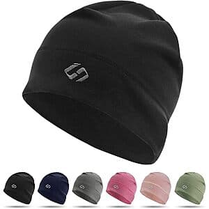 HASAGEI Men's Thermal Running Hat / Skull Cap: 2-Pack $10, 1-Pack (Various) $6