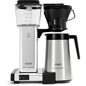 Prime Members: 40-Oz Technivorm Moccamaster 79112 KBT Coffee Brewer (Silver) $205 + Free Shipping