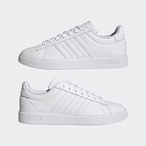 adidas Men's Grand Court Cloudfoam Comfort Shoes (2 Colors) $21 + Free Shipping