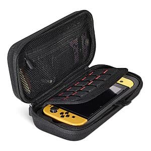 Amazon Basics Nintendo Switch Case w/ 12 Game Card Slots $7.50