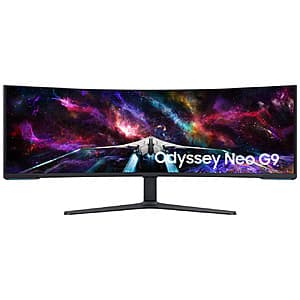 EPP/EDU: 57" Samsung Odyssey Neo G9 240Hz Dual 4K Curved Gaming Monitor $1300 + Free Shipping