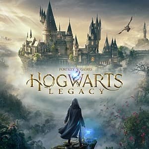 Hogwarts Legacy PC game cover art for Steam digital download.