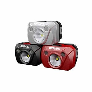 Select Home Depot Stores: 3-pk Defiant 200 Lumens Headlight $5.50 (In-Store Purchase Only)