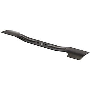 EGO POWER+ 21-inch high-lift blade with black finish, designed for use with EGO Power+ electric lawn mowers.