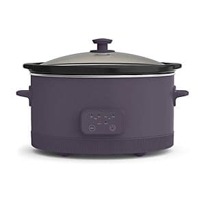 6-Qt bella Programmable Slow Cooker (Plum) $30