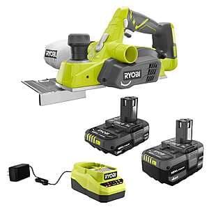 RYOBI ONE+ 18V 4.0Ah Battery + 2.0Ah Battery w/ Charger + Select Bonus Tool $79 + Free Shipping