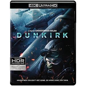 Dunkirk (4K UHD + Blu-ray) $11